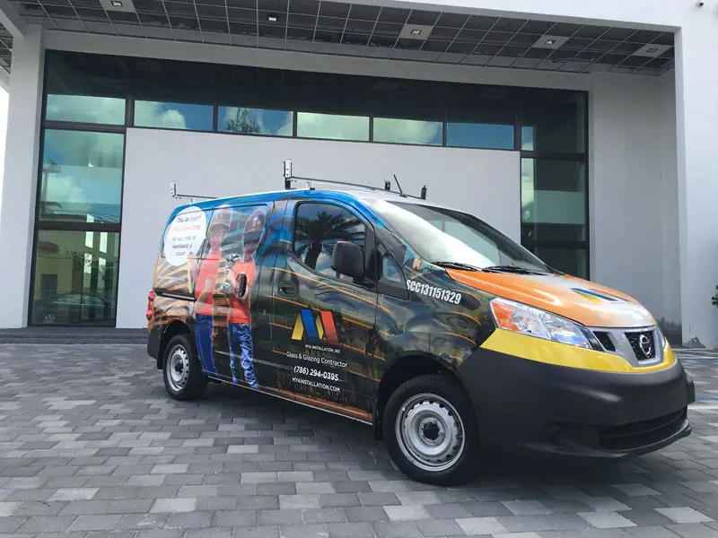 Mya Installation wrap by ReachMiami